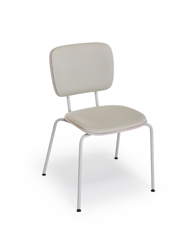 Vergés - Cadira ABC amb potes metàl·liques