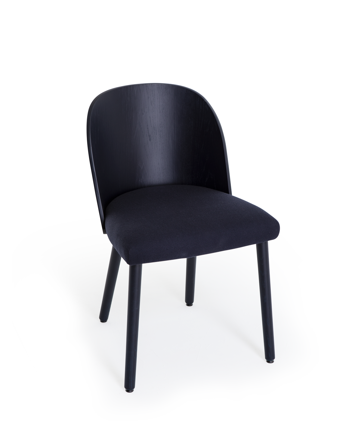 Vergés - Cistell Slim chair with wooden legs