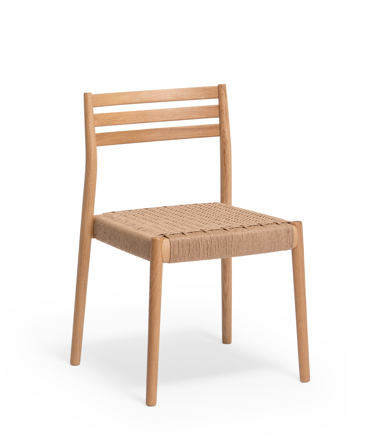 Vergés - Bogart chair with braided seat in paper rope