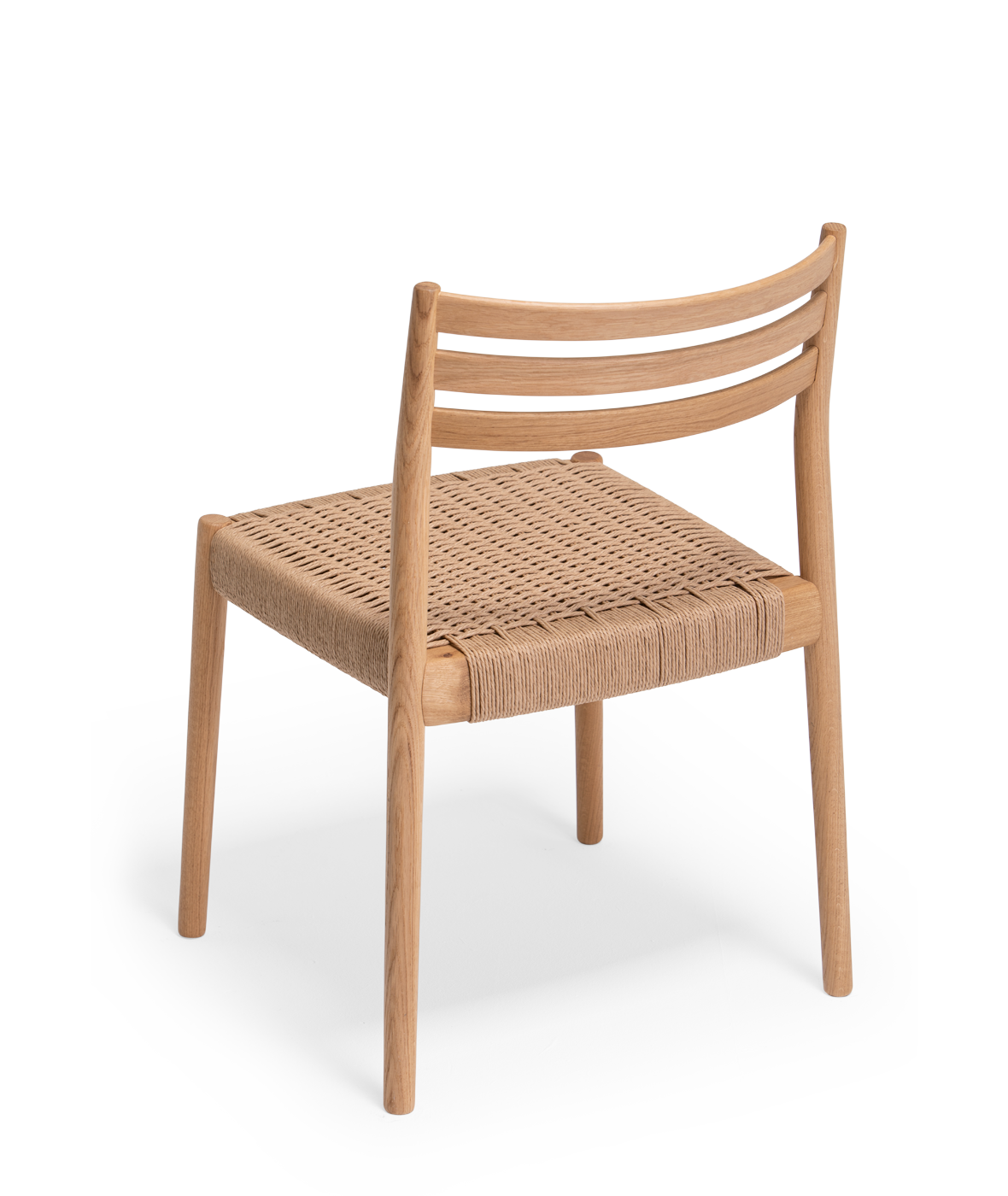 Vergés - Bogart chair with braided seat in paper rope