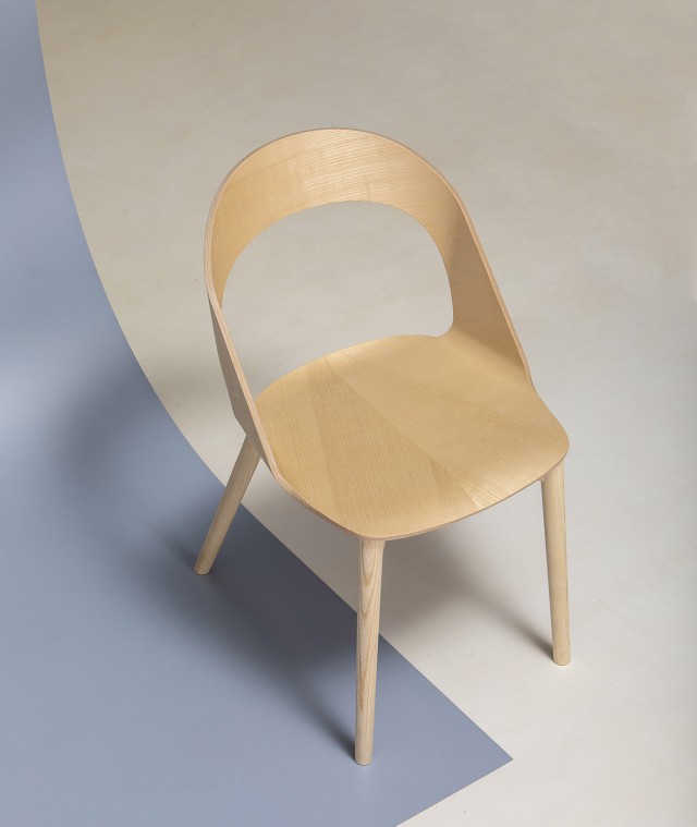 Vergés - Cadira Goose Modelo D amb potes de fusta