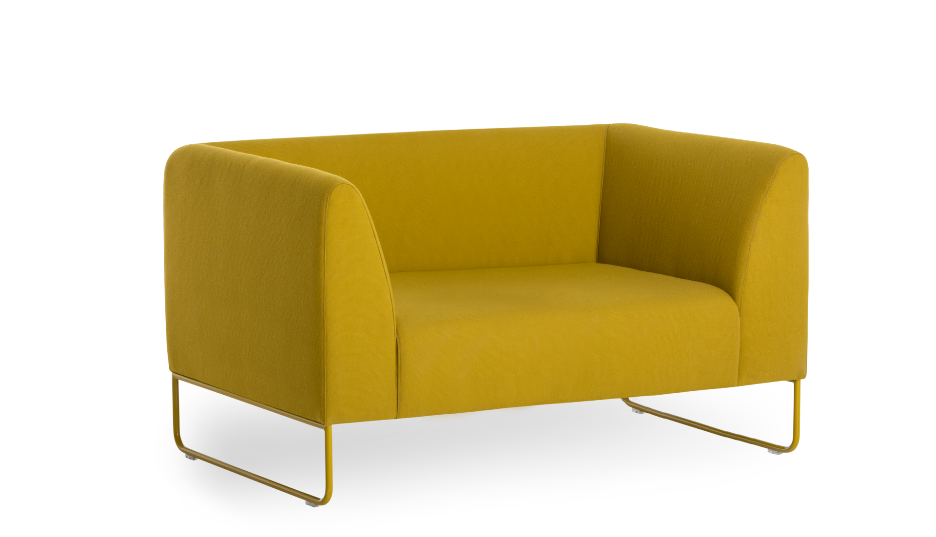 Dula double seat with upholstered armrests - Vergés