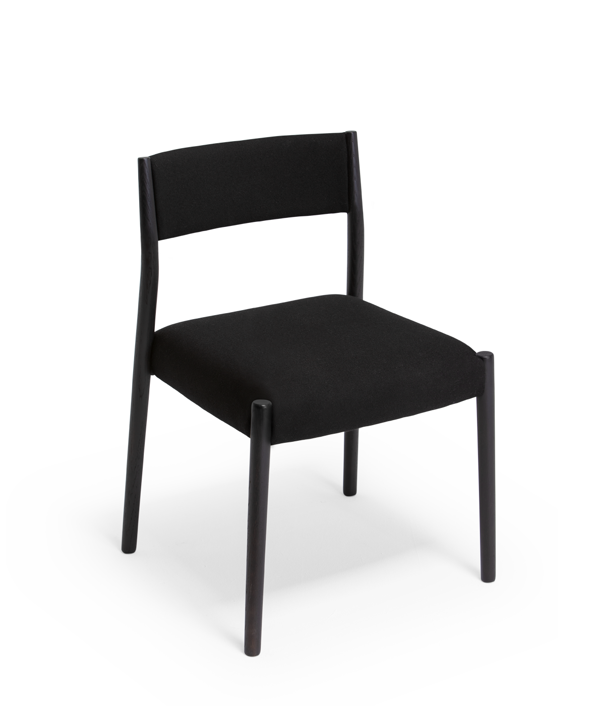 Vergés - Silla Bogart con asiento y respaldo tapizado