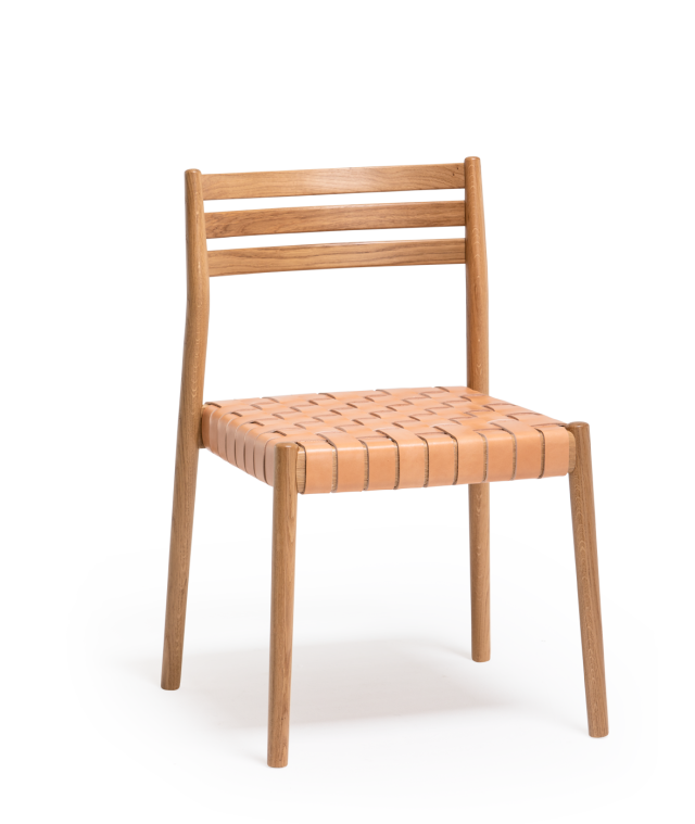 Vergés - Bogart chair with woven cord seat