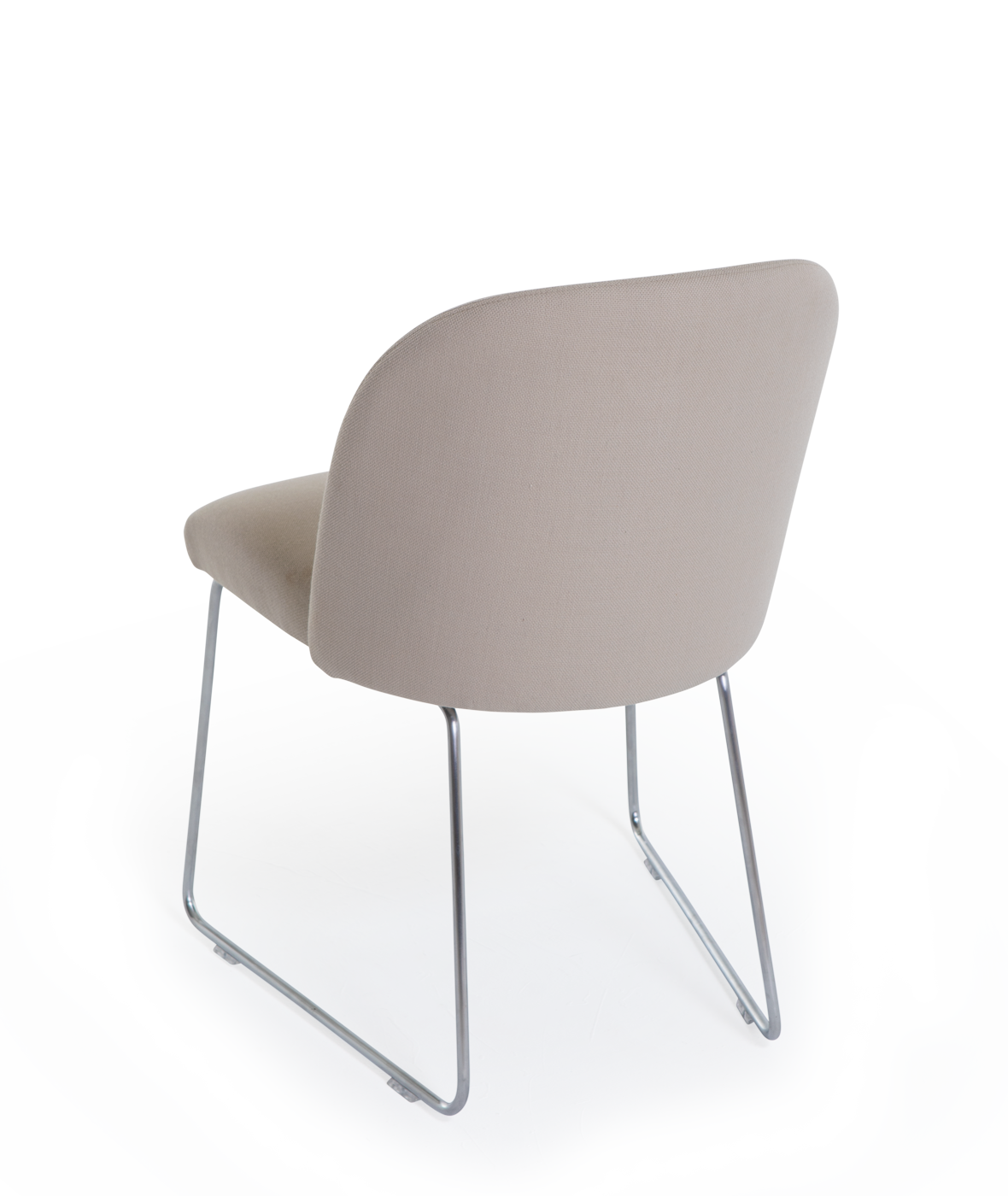 Vergés - Cistell Slim chair with sled base