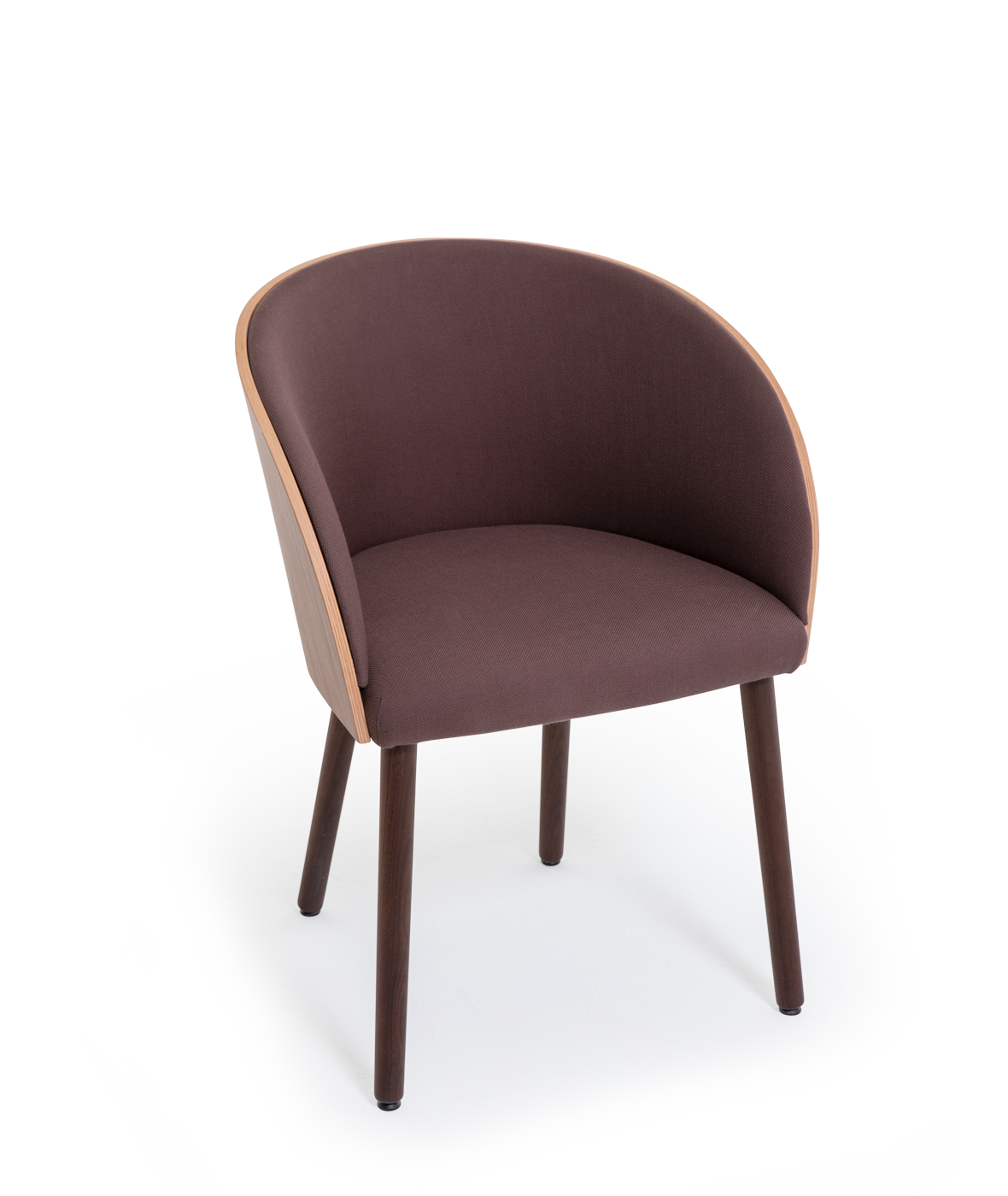 Vergés - Cistell Original chair with armrests and wooden legs