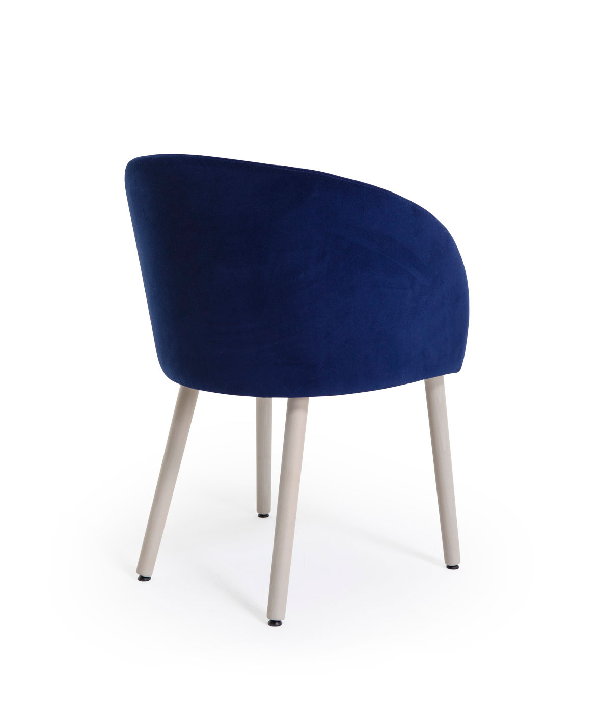 Cistell Original chair with armrests and wooden legs - Vergés