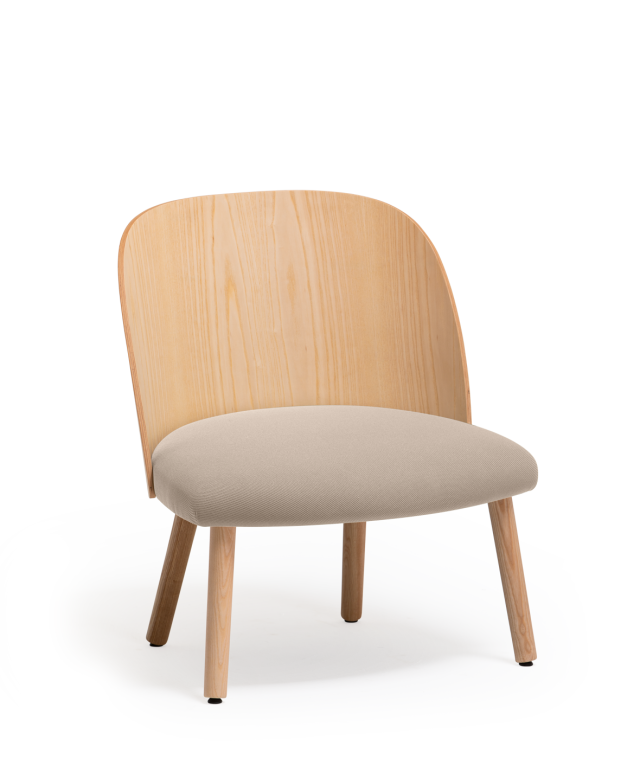 Vergés - Lounge Cistell Slim con patas de madera