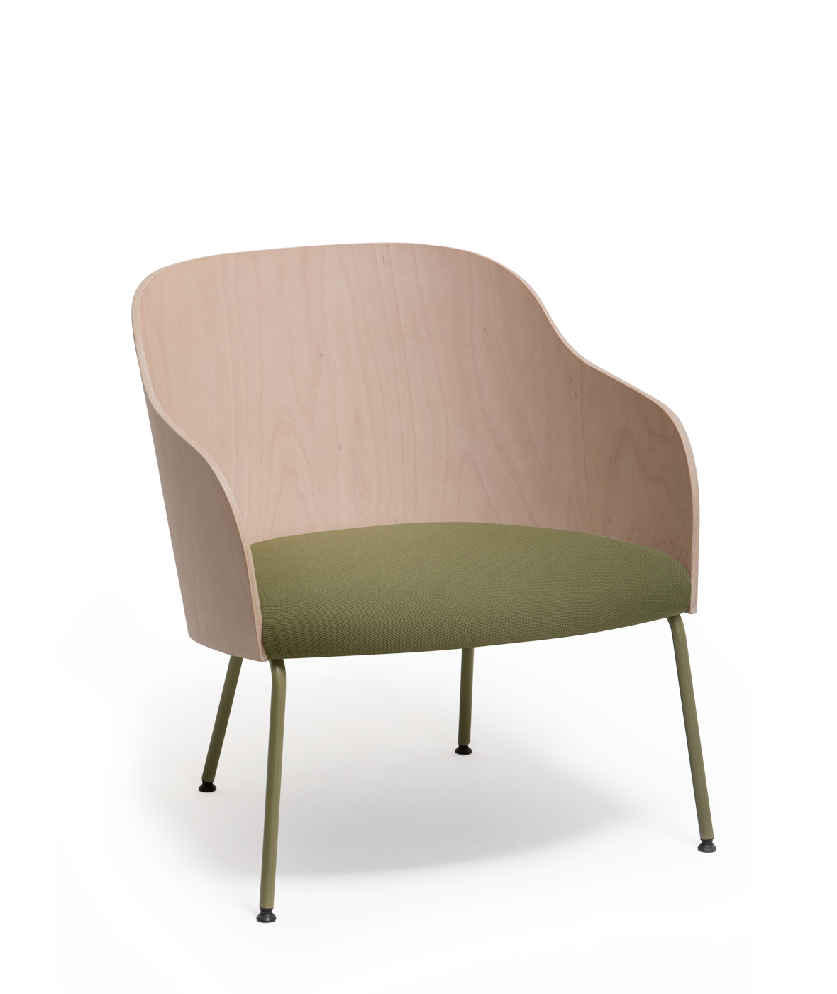 Cistell Curve lounge with metallic legs - Vergés