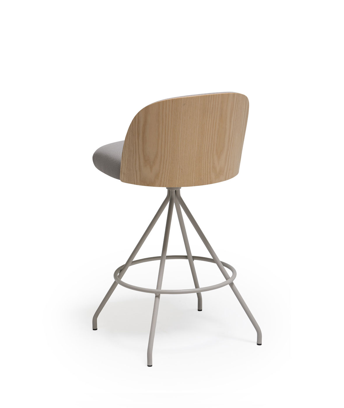 Cistell Slim medium stool with swivel base - Vergés