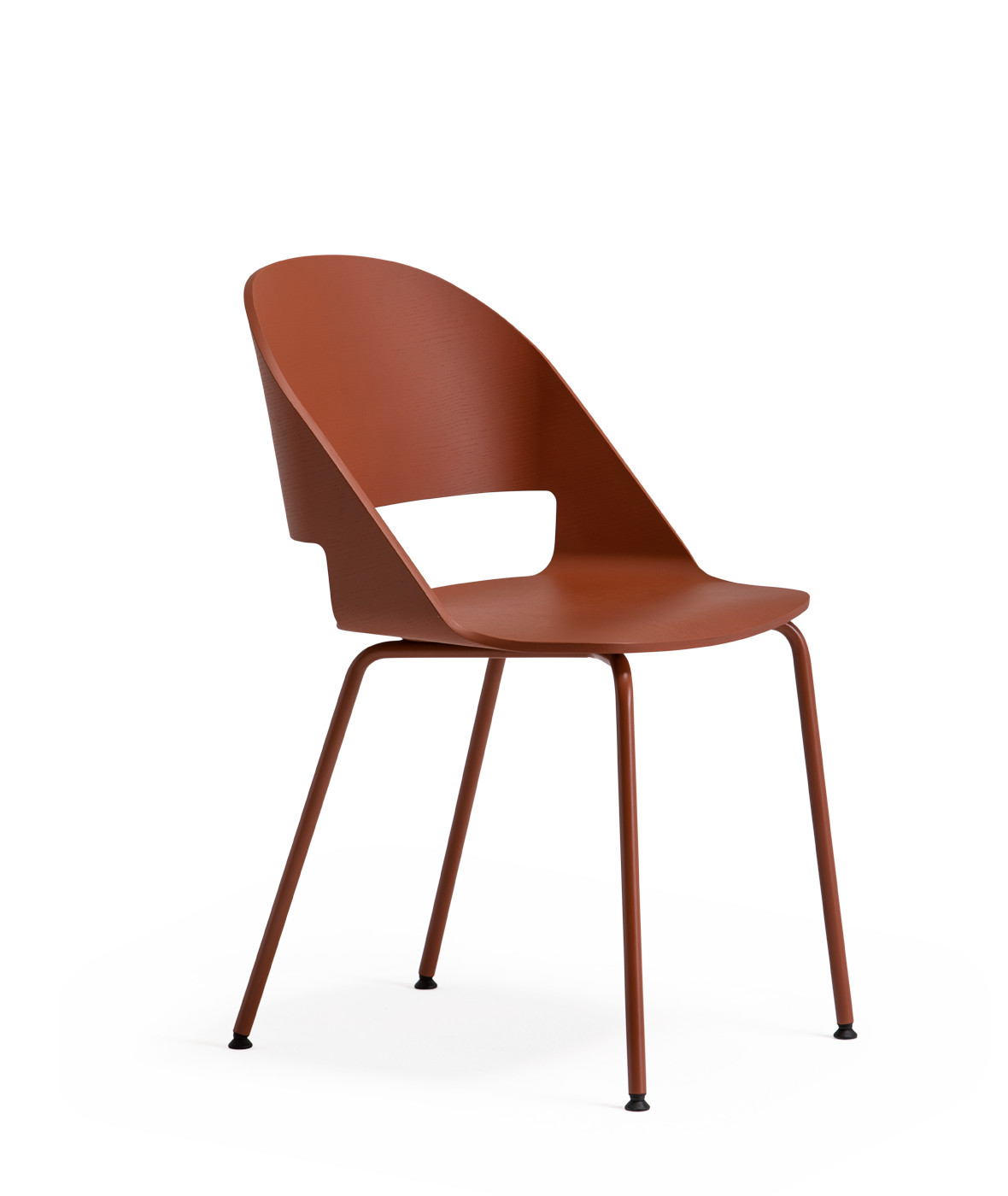 Vergés - Goose chair Model C with metallic legs