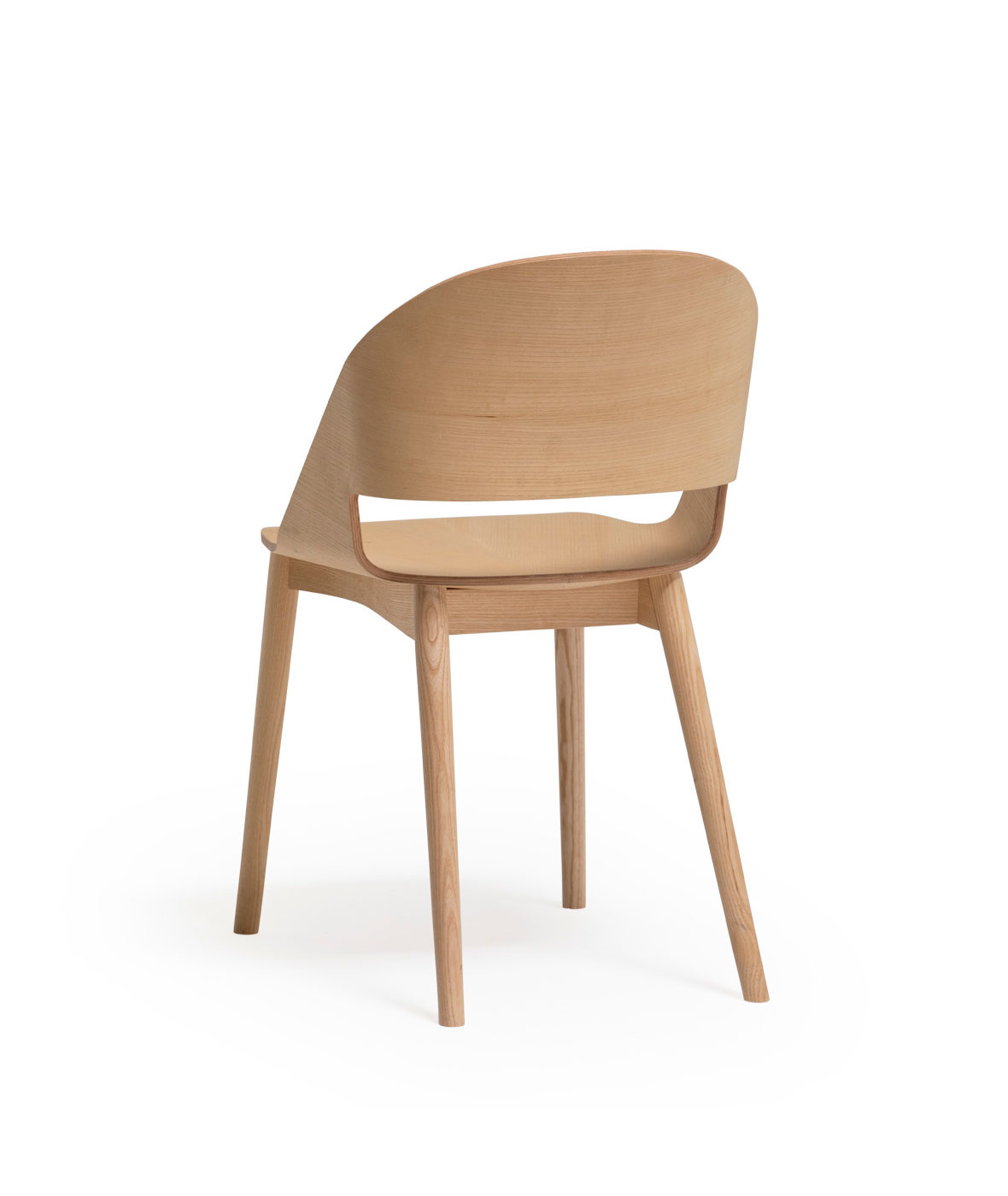 Cadira Goose Modelo C amb potes de fusta - Vergés
