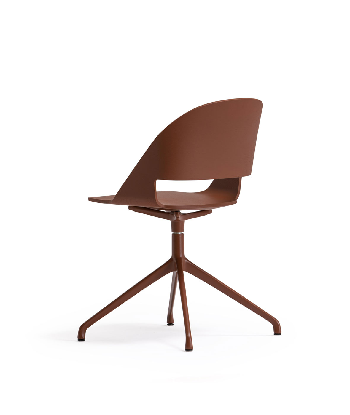 Goose chair Model C with 4 rollers swivel base - Vergés