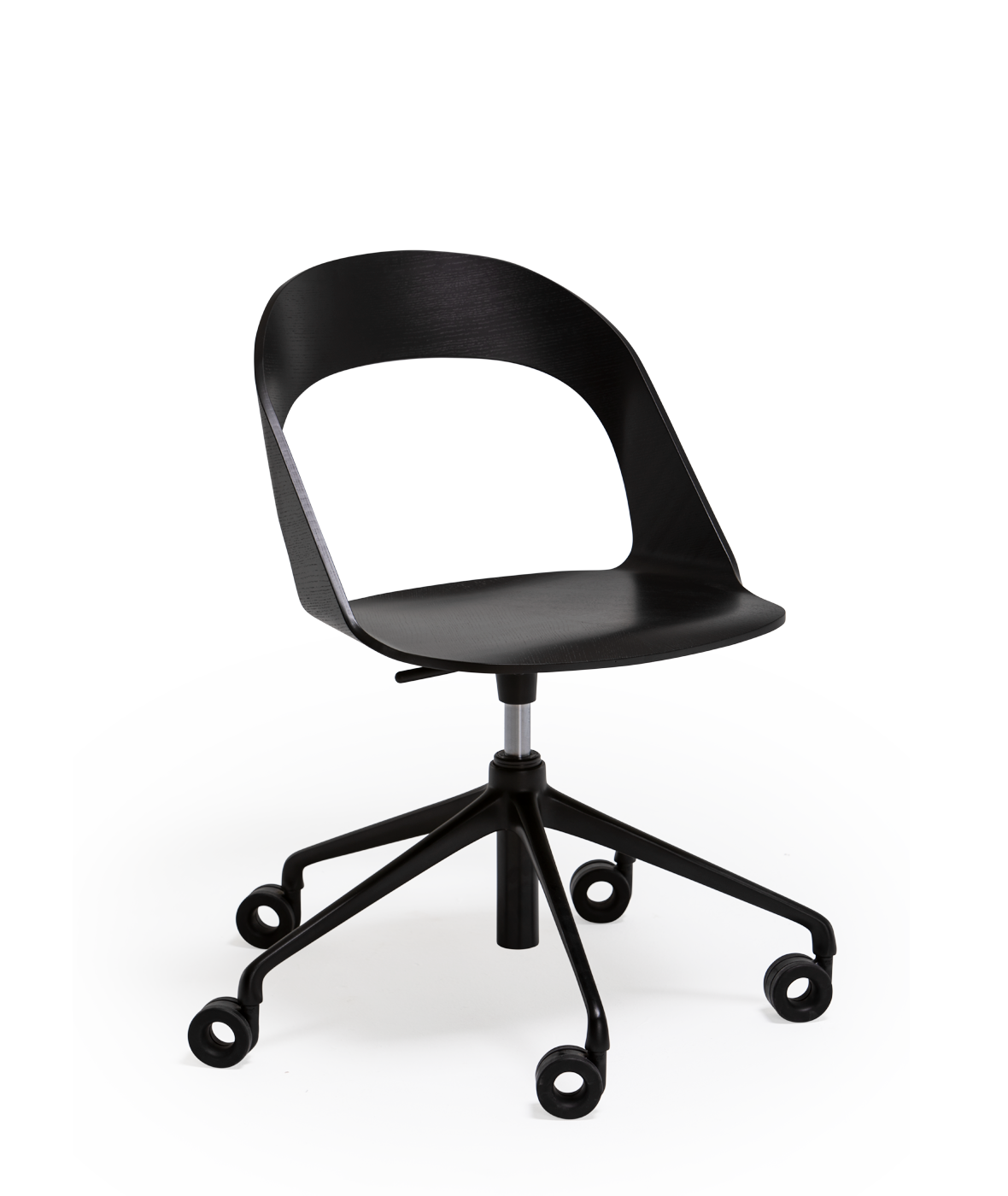 Vergés - Goose chair Model D with swivel base and gas lift, 5 rollers