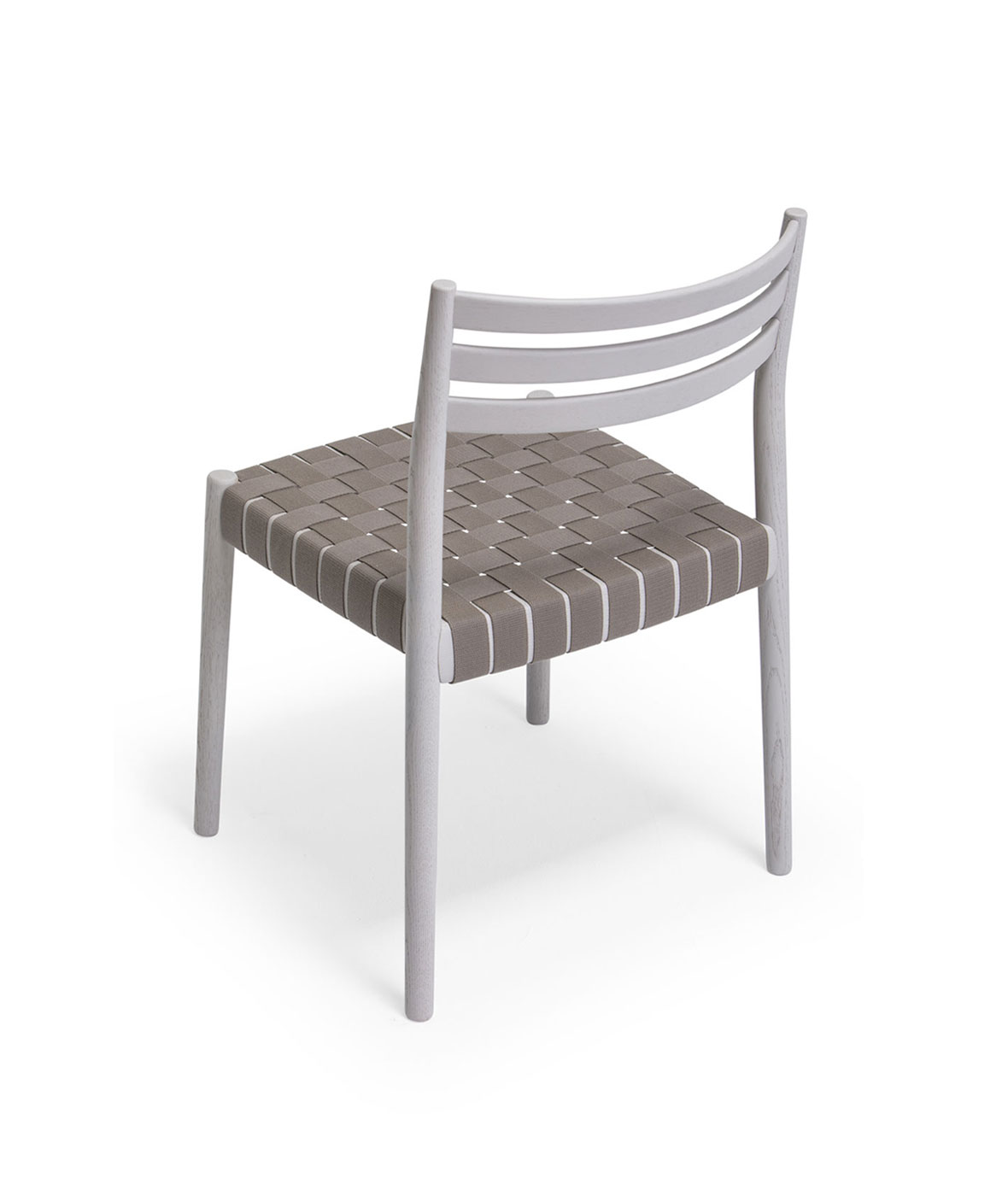 Bogart chair with woven cord seat - Vergés