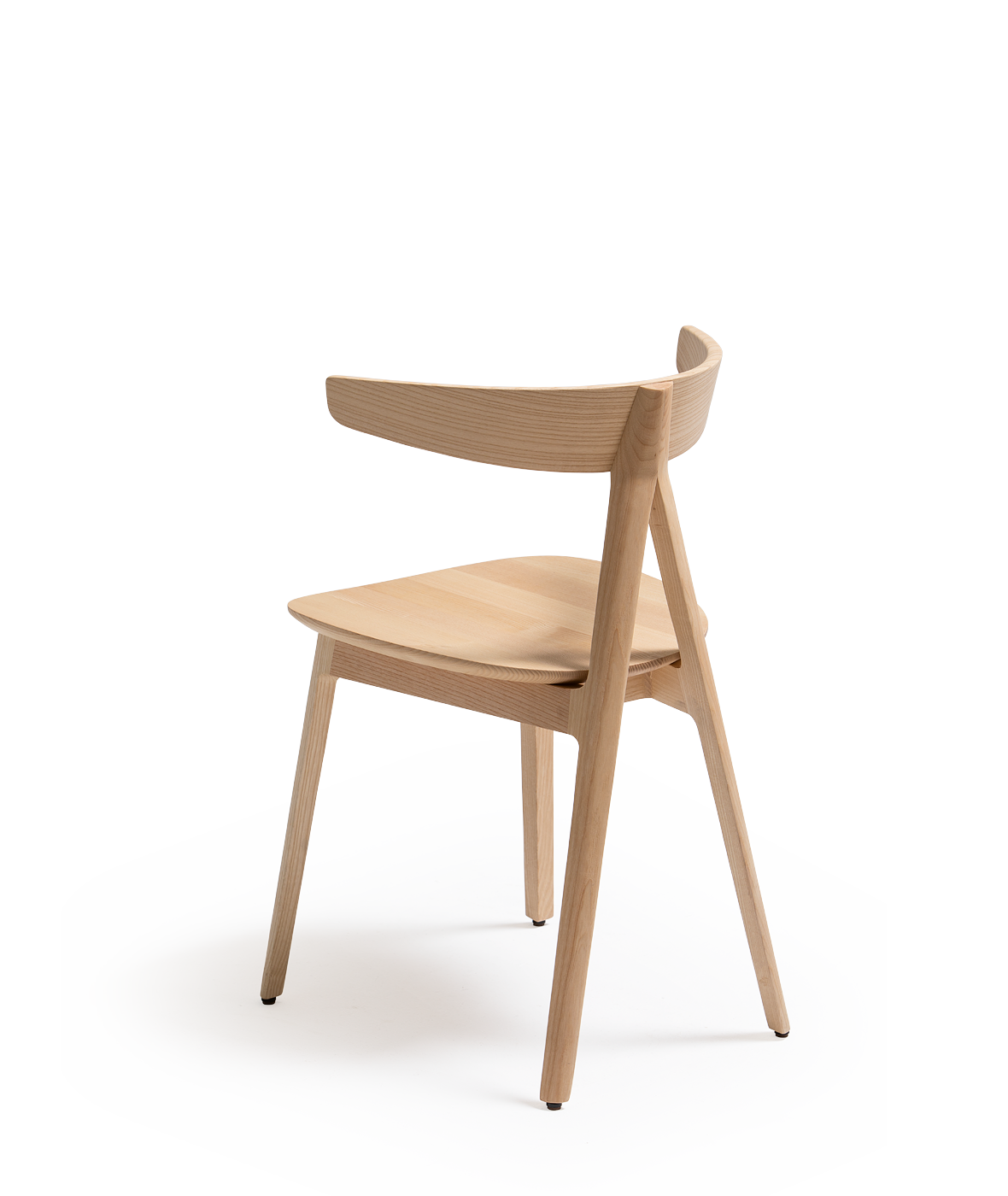 Vergés - Compass chair with wooden legs