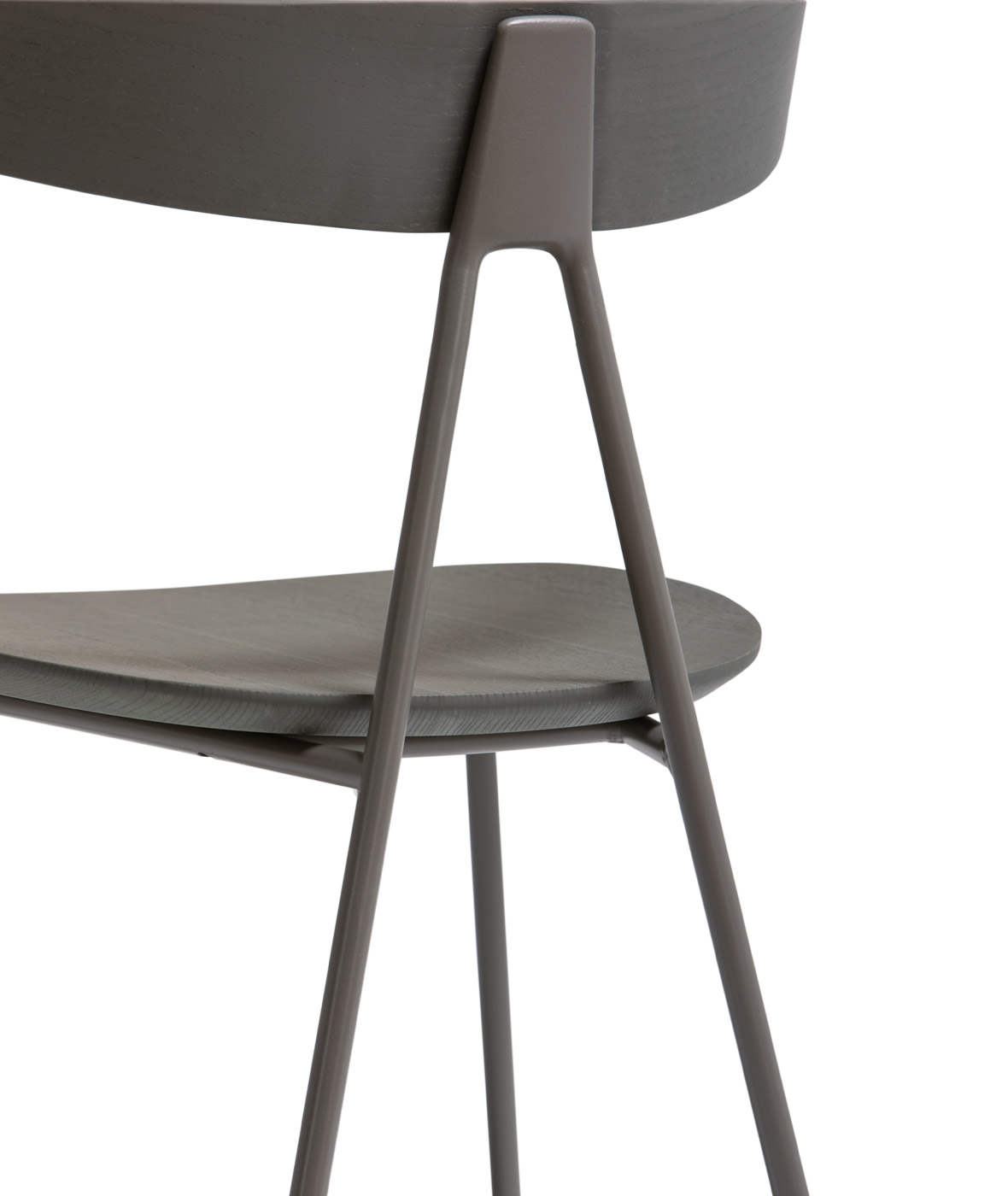 Compass chair with metallic legs - Vergés