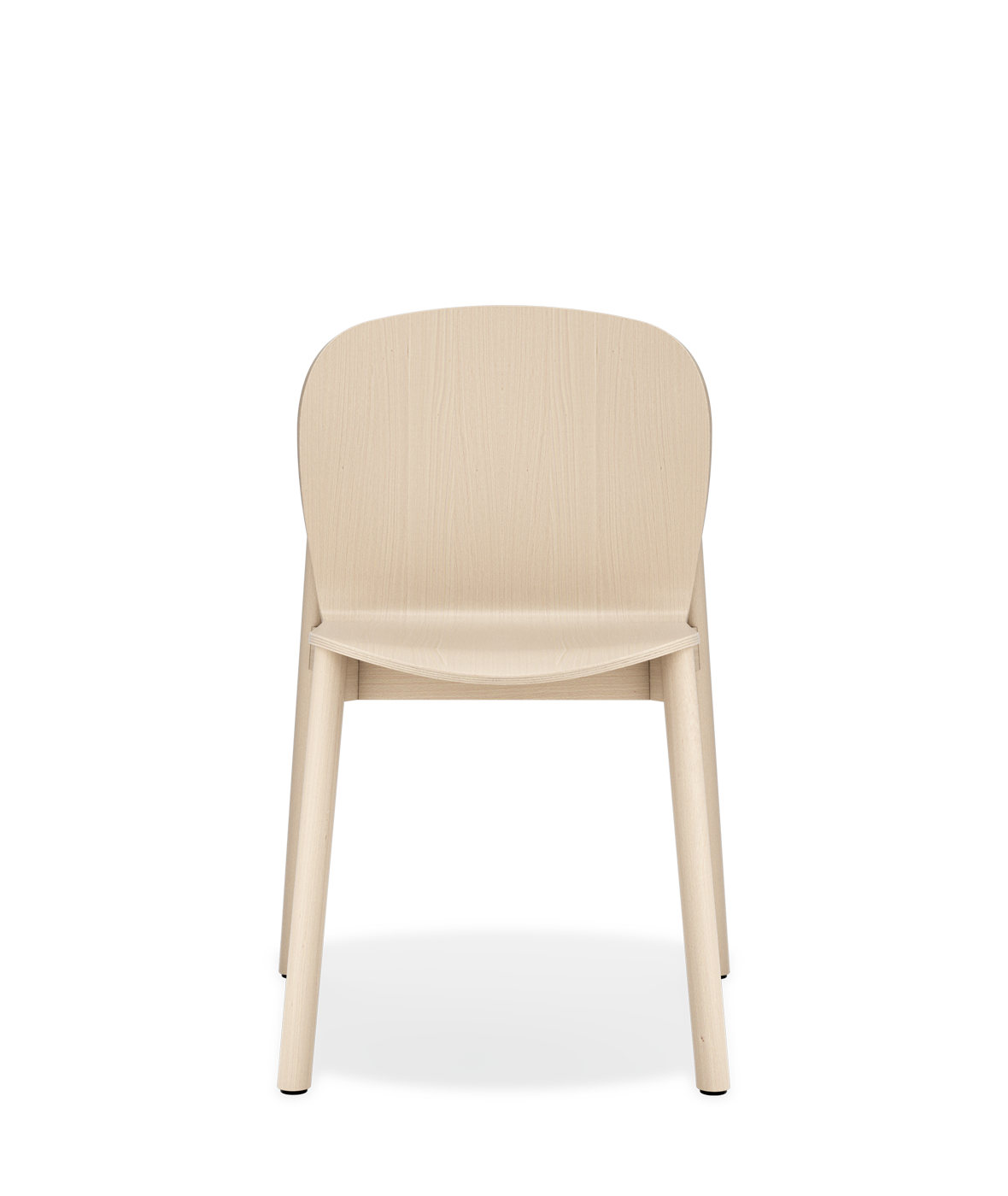 Ona chair with wooden legs - Vergés