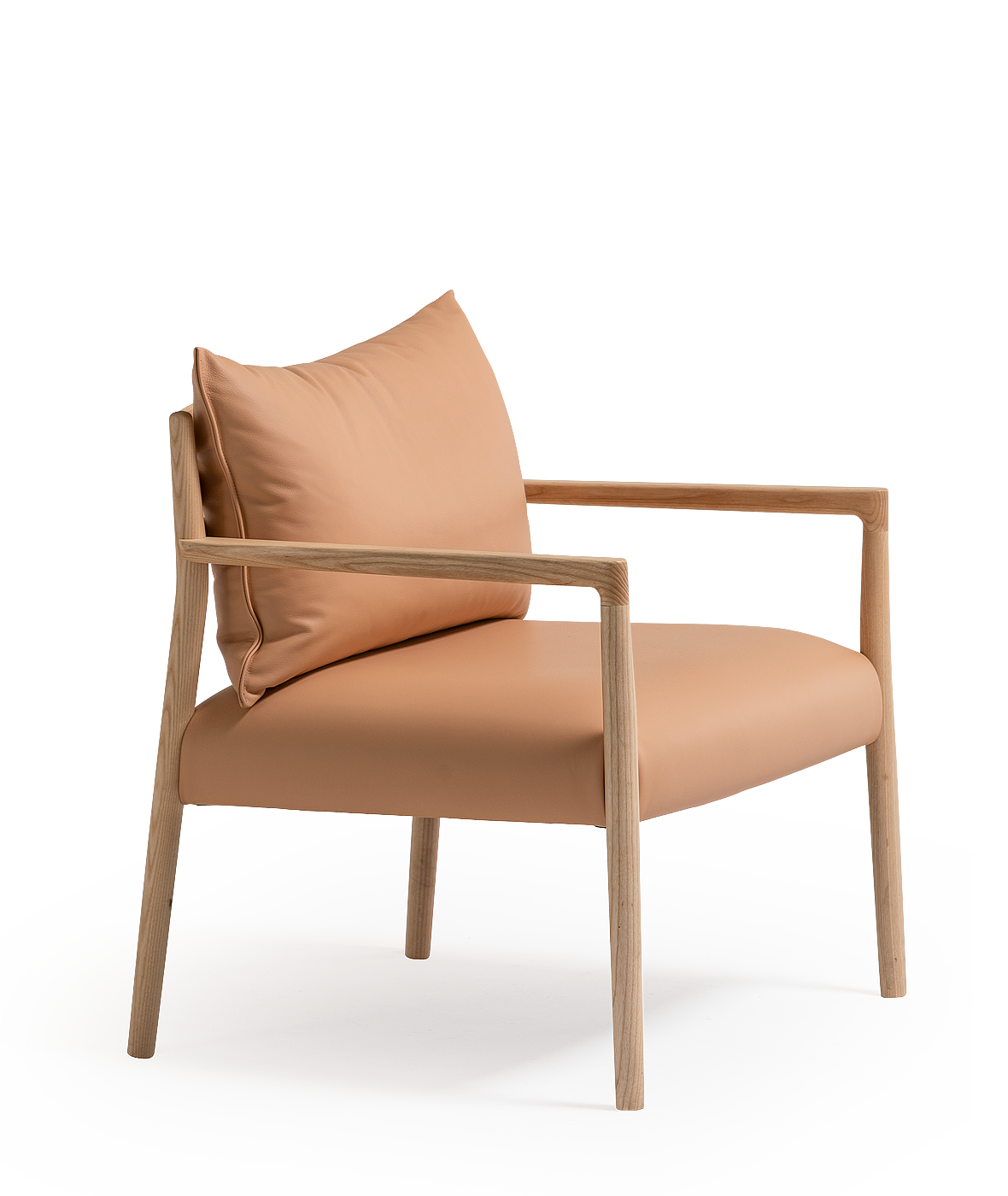 Vergés - Lounge Bogart con brazos y asiento tapizado