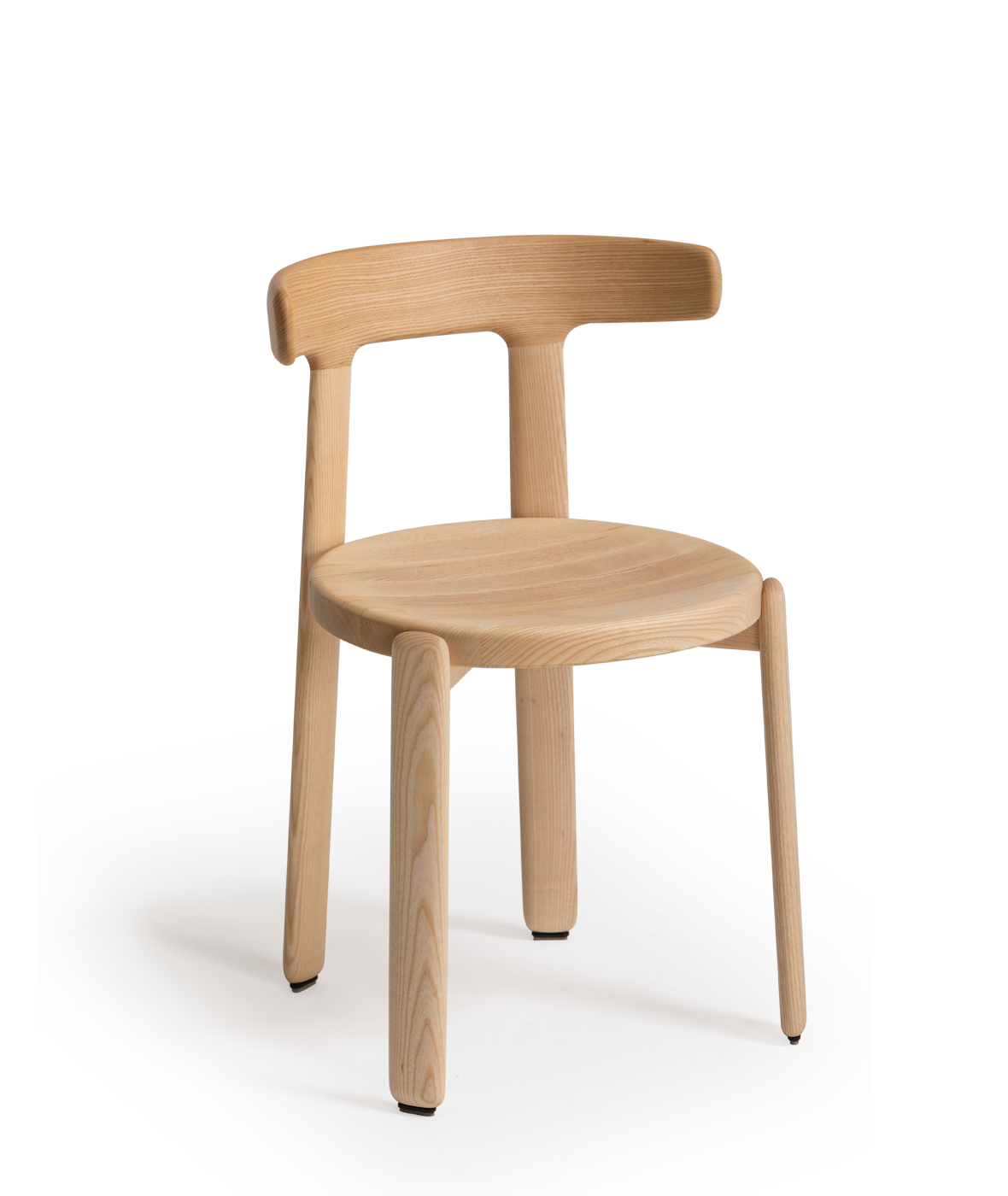 Tura chair with wooden structure - Vergés