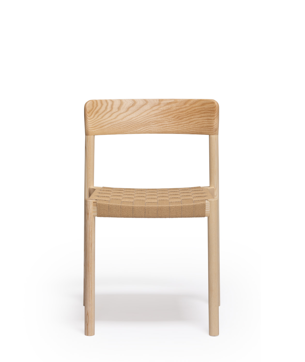 Nela chair with seat in wide paper wicker - Vergés