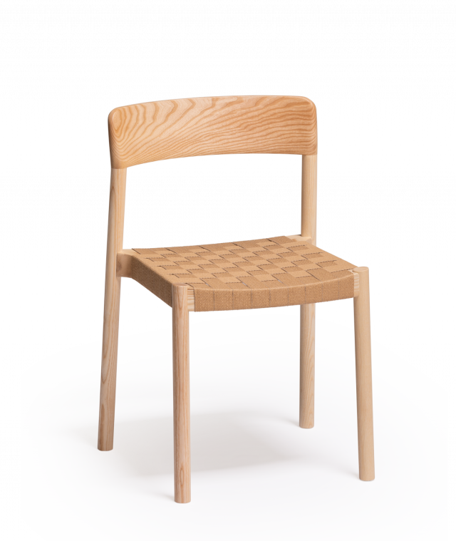 Vergés - Cadira Nela amb seient en cintes de paper