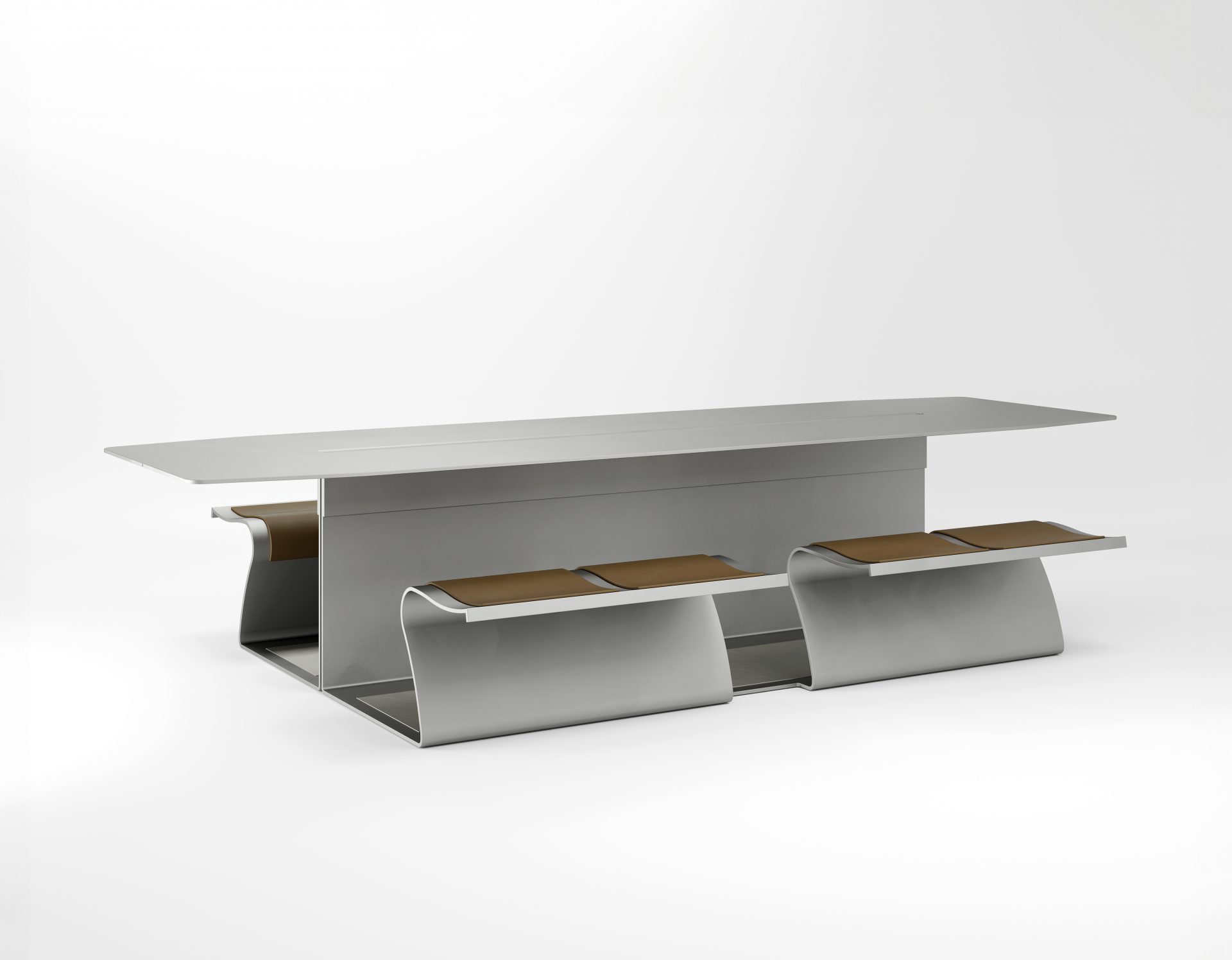 Iola bench with table - Vergés