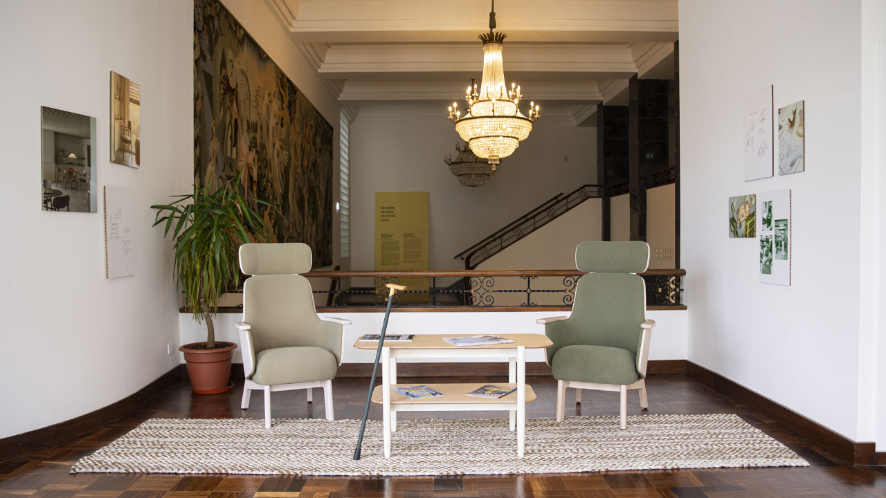 Vergés - Inclusive furniture CARE at the Covilhã Triennial.