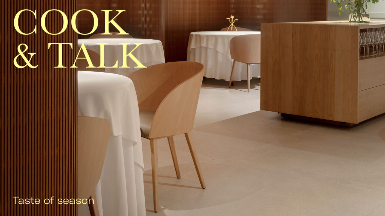 Vergés - Cook & Talk: taste of season – Divinum